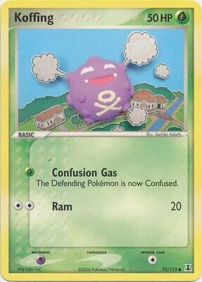 Koffing - 72/113 - Common
Ex Delta Species Singles