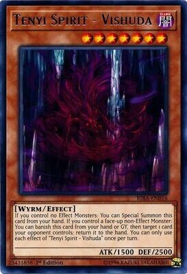 Tenyi Spirit - Vishuda - RIRA-EN016 - Rare 1st Edition
Rising Rampage [RIRA] 1st Edition Singles Espanol