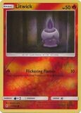 Litwick - 11/145 - Common Reverse Holo
Sun &amp; Moon: Guardians Rising Reverse Holo Singles