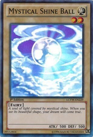Mystical Shine Ball - LCYW-EN229 - Super Rare 1st Edition
Legendary Collection 3: Yugi&#39;s World 1st Edition Singles