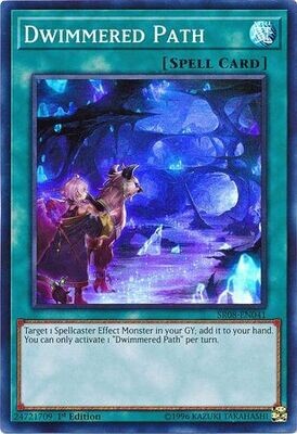 Dwimmered Path - SR08-EN041 - Super Rare 1st Edition Structure Deck: Order of the Spellcasters Singles