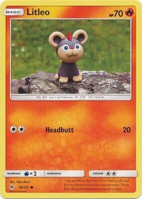 Litleo - 18/131 - Common
Sun &amp; Moon: Forbidden Light Singles