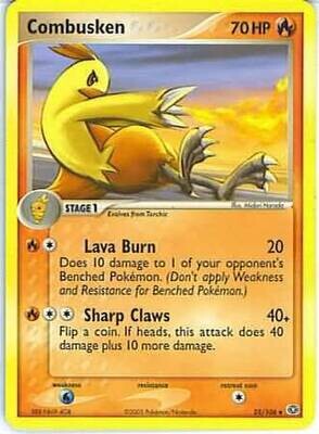 Combusken - 25/106 - Uncommon
Ex Emerald Singles