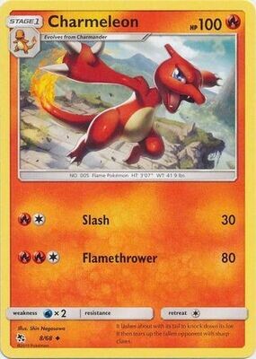 Charmeleon - 8/68 - Uncommon
Hidden Fates Singles