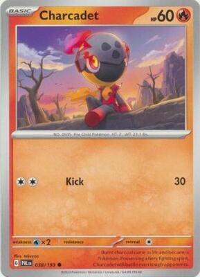 Charcadet - 038/193 - Common
Scarlet &amp; Violet: Paldea Evolved Singles