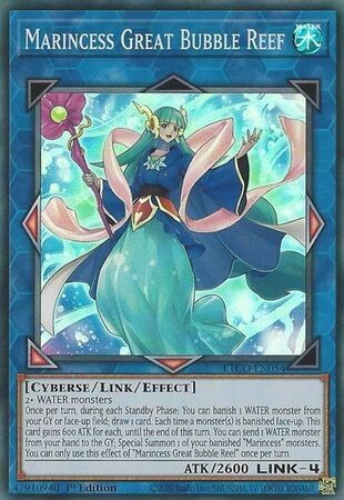 SH Marincess Great Bubble Reef - ETCO-EN054 - Super Rare 1st Edition
Eternity Code 1st Edition Singles