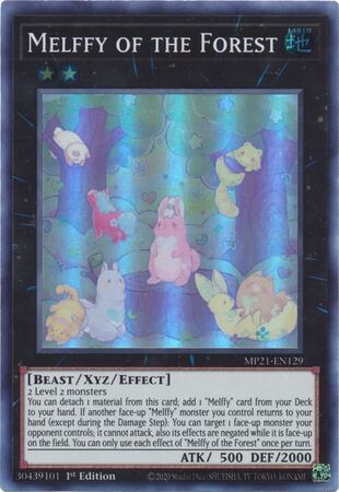 SH Melffy of the Forest - MP21-EN129 - Super Rare 1st Edition
2021 Mega-Tin: Ancient Battles 1st Edition Singles