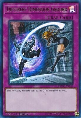 Different Dimension Ground - DUDE-EN045 - Ultra Rare 1st Edition
Duel Devastator 1st Edition Singles