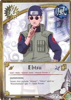 Ebisu - 472 - Common
Naruto: A New Chronicle