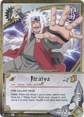 SH Jiraiya [The gallant sage] - 1119 - Uncommon
Naruto: Shattered Truth