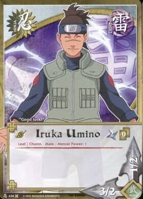 Iruka Umino - N-436 - Common
Naruto: Approaching Wind