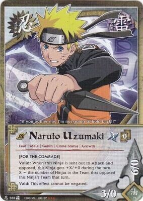 SH Naruto Uzumaki - 588 - STSR Foil Gold