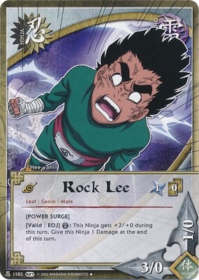 Rock Lee [Power Surge] - 1582 - Uncommon
Naruto: Hero&#39;s Ascension