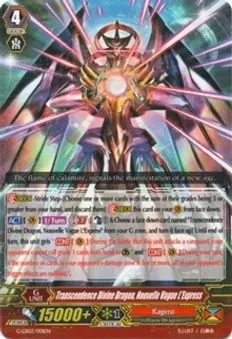 Transcendence Divine Dragon, Nouvelle Vague L&#39;Express - G-Legend Deck Vol.2: The Overlord Blaze (G-LD02)
G-Legend Deck Vol.2: The Overlord Blaze
