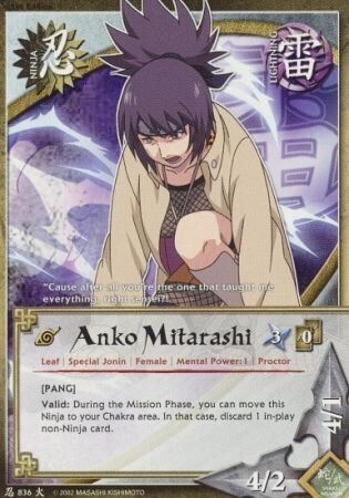 SH Anko Mitarashi - 836 - Common
Naruto: Will of Fire