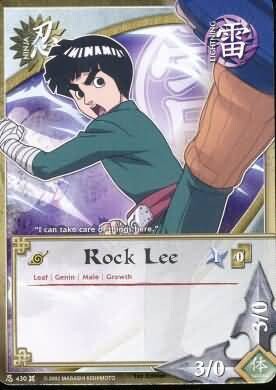 Rock Lee - N-430 - Common
Naruto: Approaching Wind