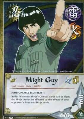 SH Might Guy - 915 - Uncommon
Naruto: Fangs of the Snake