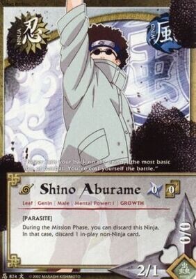 SH Shino Aburame - 824 - Common
Naruto: Will of Fire
