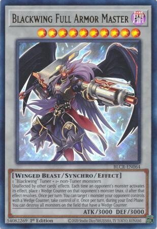 Backwing Full Armor Master - BLCR-EN064 - Ultra Rare 1st Edition Battles of Legend: Crystal Revenge 1st Edition Singles