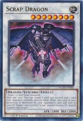 Scrap Dragon - MGED-EN060 - Rare 1st Edition
Maximum Gold El Dorado 1st Edition Singles
