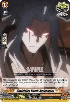 SH Unyielding Battle, Amidamaru - D-TTD03: Shaman King (D-TTD03)
D-TTD03: Shaman King