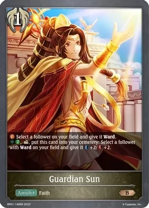 Guardian Sun - BP01: Advent of Genesis (BP01)
BP01: Advent of Genesis