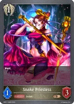 SH Snake Priestess - BP01: Advent of Genesis (BP01)
BP01: Advent of Genesis
