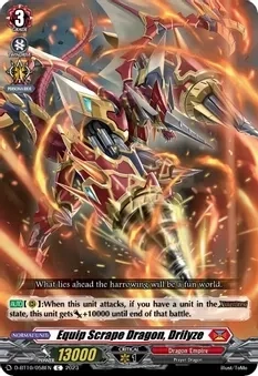 SH Equip Scrape Dragon, Drilyze - Dragon Masquerade (D-BT10)
Dragon Masquerade