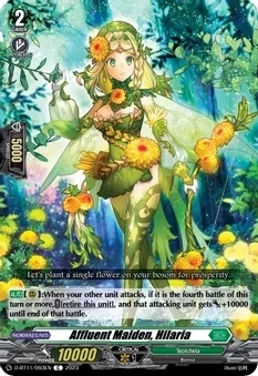 SH Affluent Maiden, Hilaria - Clash of the Heroes (D-BT11)
Clash of the Heroes