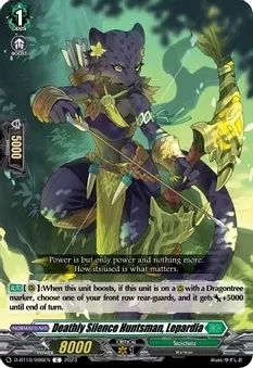 SH Deathly Silence Huntsman, Lepardia - Dragon Masquerade (D-BT10)
Dragon Masquerade