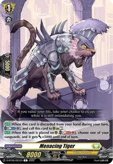 SH Menacing Tiger - Blazing Dragon Reborn (D-BT06)
Blazing Dragon Reborn
