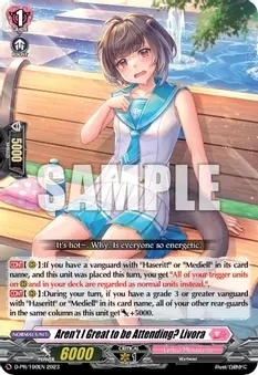 SH Aren&#39;t I Great to be Attending? Livora (190) - D Promo Cards (D-PR)
D Promo Cards