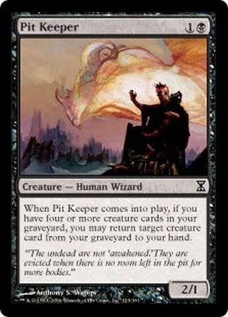 Pit Keeper 123/301 - Time Spiral Singles