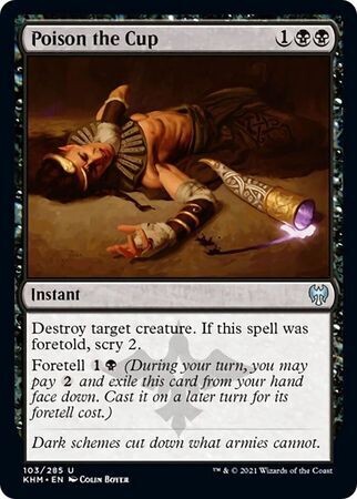 Poison the Cup 103/285 Kaldheim Singles (Español)