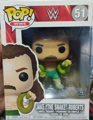 SJ Jake The Snake Roberts Funko Pop 51 Luchador WWE