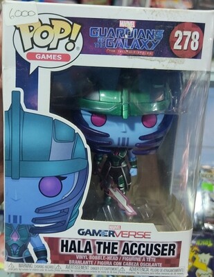 SH6 Hala the Accuser Funko Pop 278 Guardians of the Galaxy Marvel