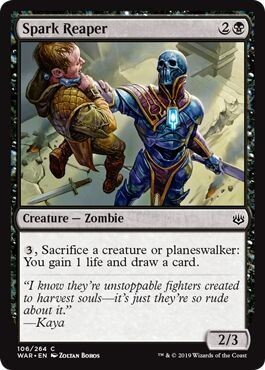 Spark Reaper 106/264 War of the Spark Singles  (Español)