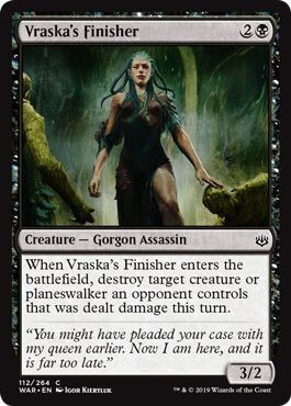 Vraska&#39;s Finisher 112/264 - War of the Spark Singles