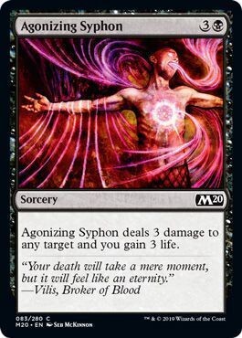 Agonizing Syphon 083/280 Magic 2020 (M20) Singles