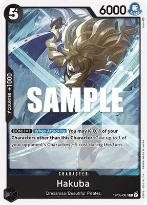 Hakuba - Awakening of the New Era: 1st Anniversary Tournament Cards (OP05 ANN)
Awakening of the New Era: 1st Anniversary Tournament Cards
