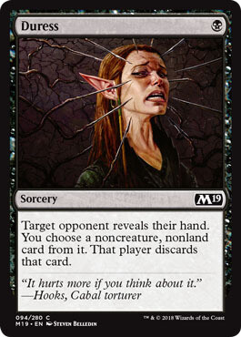 Duress 094/280 - Magic 2019 (M19) Singles (Español)