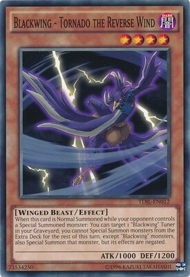 Blackwing - Tornado the Reverse Wind - TDIL-EN012 - Common Unlimited The Dark Illusion Unlimited Singles