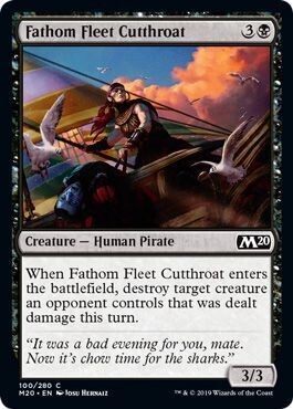 Fathom Fleet Cutthroat 100/280 Magic 2020 (M20) Singles (Español)