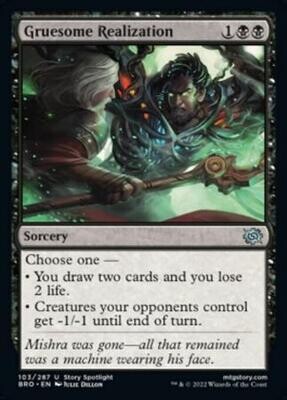 Gruesome Realization 103/287 - The Brothers&#39; War Singles