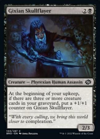 Gixian Skullflayer 100/287 - The Brothers&#39; War Singles