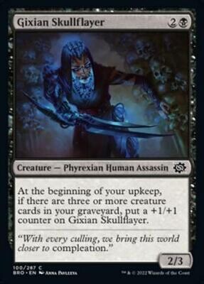 Gixian Skullflayer 100/287 - The Brothers&#39; War Singles