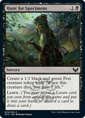 Hunt for Specimens 073/275 - Strixhaven: School of Mages Singles