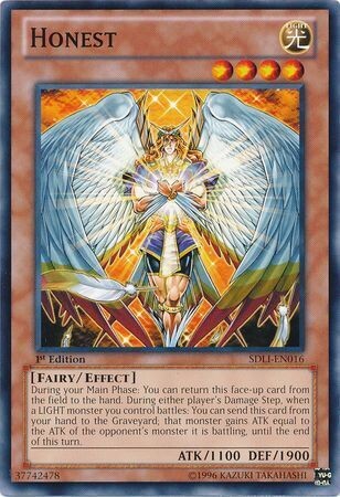 Honest - SDLI-EN016 - Common 1st Edition
Structure Deck: Realm of Light 1st Edition Singles