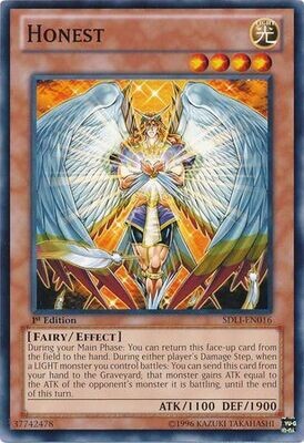 Honest - SDLI-EN016 - Common 1st Edition Structure Deck: Realm of Light 1st Edition Singles