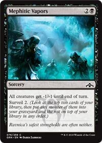 Mephitic Vapors 076/259 - Guilds of Ravnica Singles